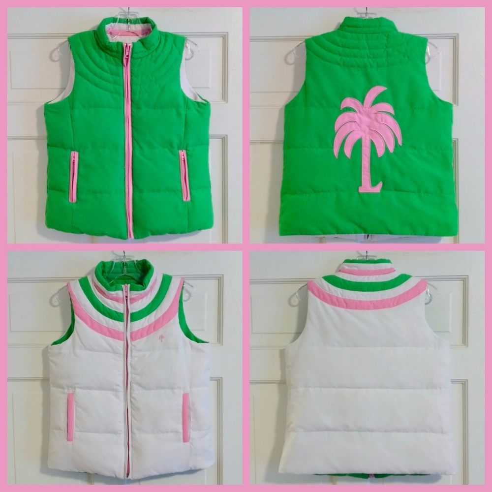 🌴HTF Lilly Pulitzer🌴 - Amani Reversible Puffer Vest